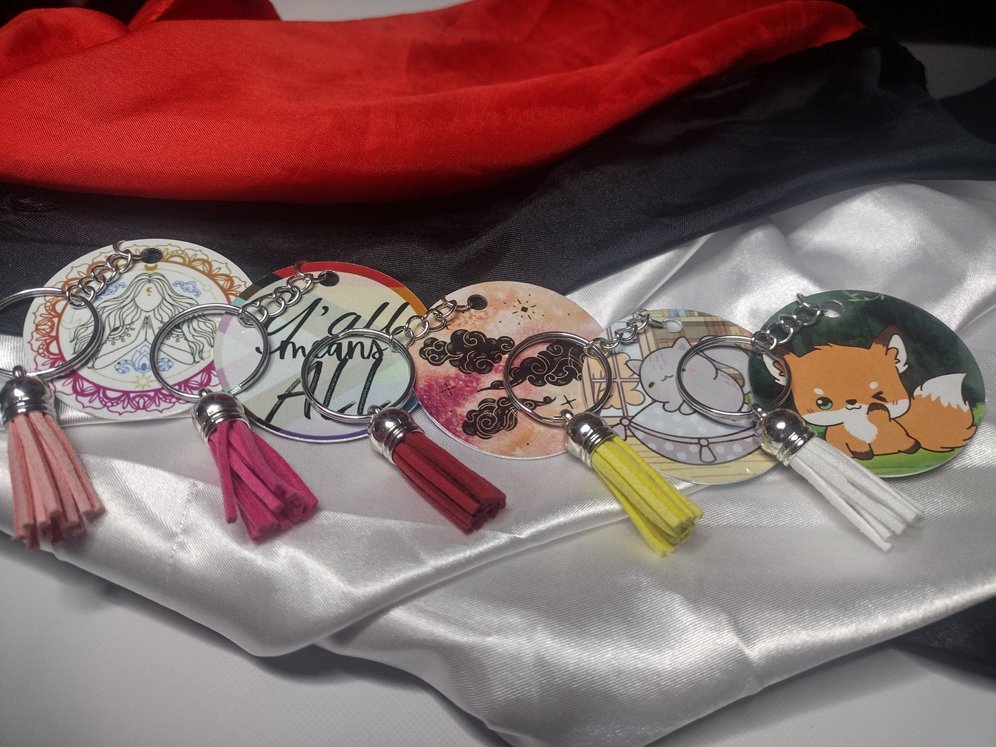 Y'all Means All Pride Keychain