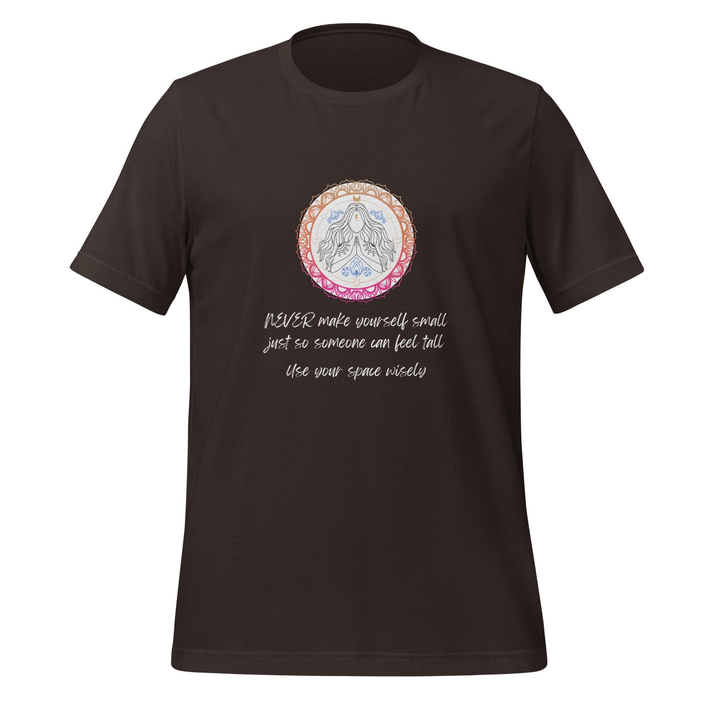 Never Feel Small High Quality Cotton T-Shirt XS-5XL