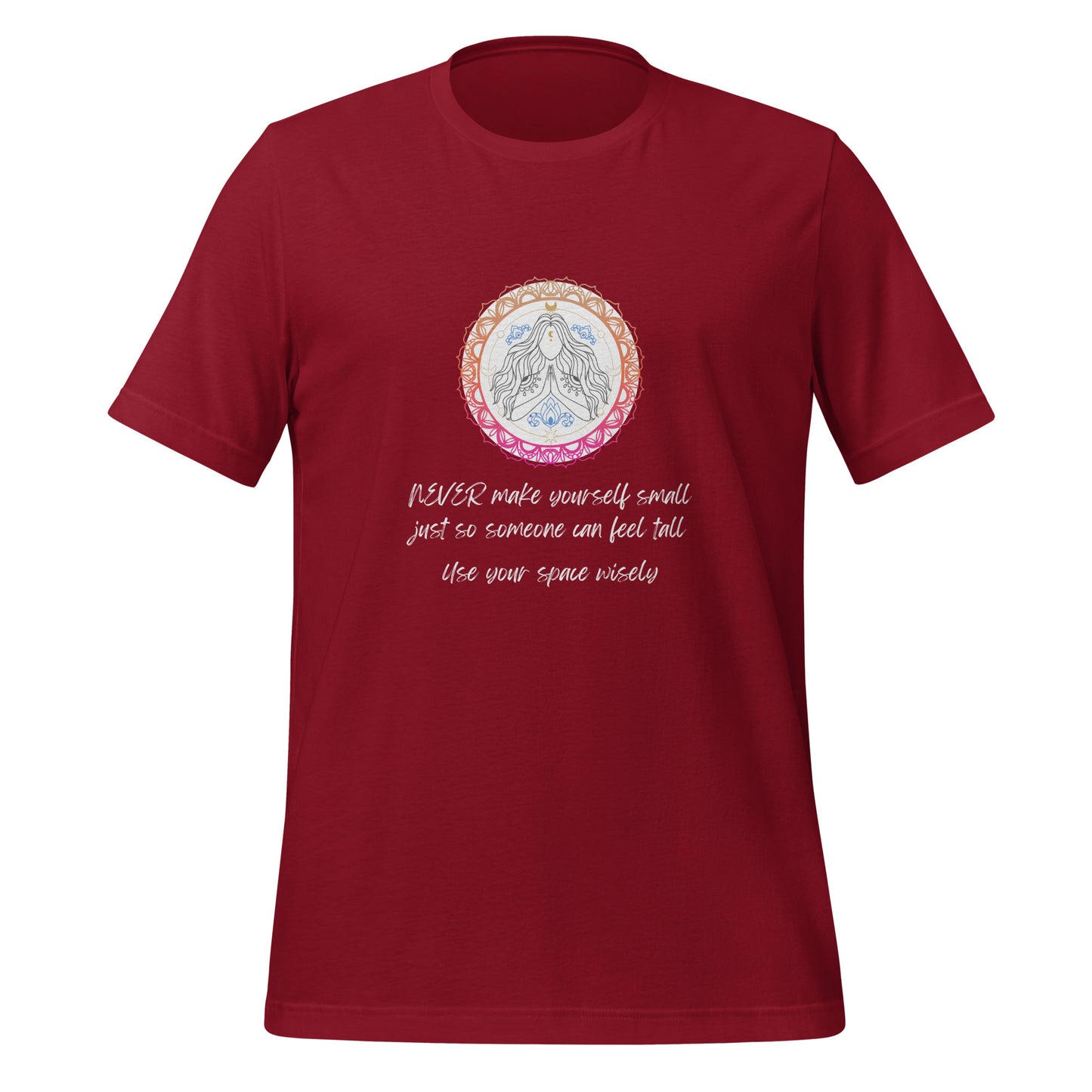 Never Feel Small High Quality Cotton T-Shirt XS-5XL