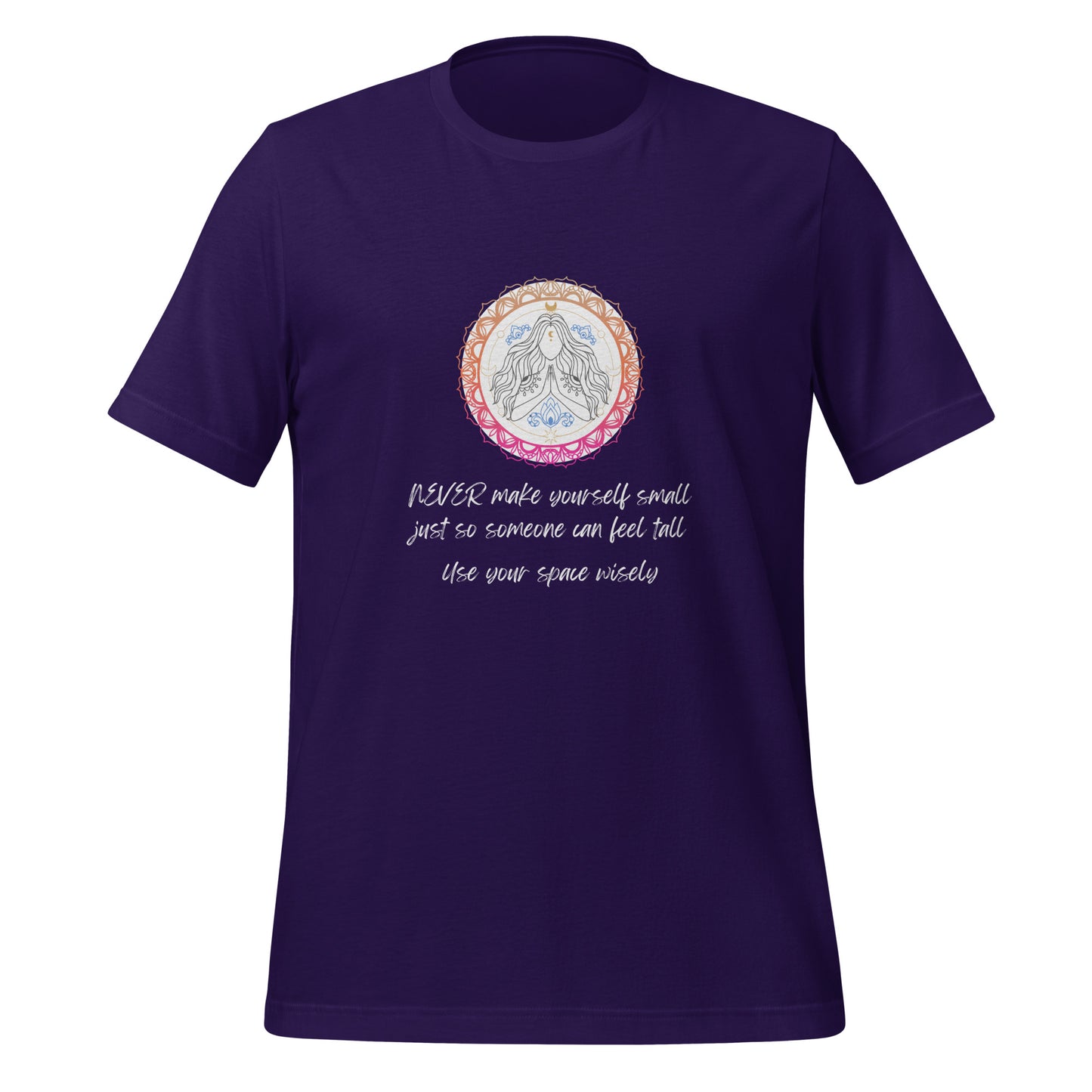 Never Feel Small High Quality Cotton T-Shirt XS-5XL